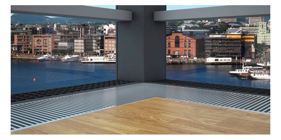 Угловые внутрипольные конвекторы