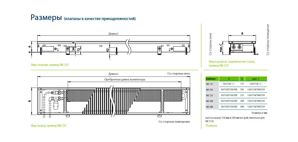 Kampmann Katherm NK чертеж